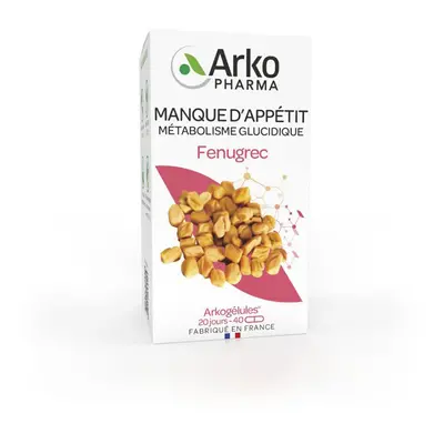 Arkopharma Arkogélules® BIO Fenugrec Capsule(S) 40 pc(s)