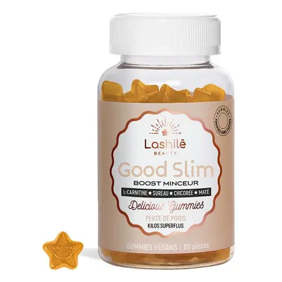 Lashilé Beauty - Good Slim Perte de Poids -Formules sans sucres Compléments Alimentaires Cure 1 