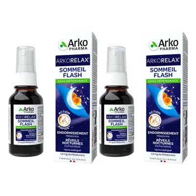 Arkopharma ARKORELAX® Sommeil Flash Spray 2x20 ml