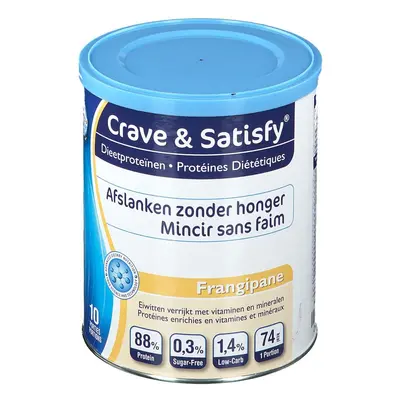 Crave & Satisfy Protéines Diététiques Frangipane Poudre 200 g