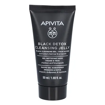 Apivita Gel Nettoyant Noir Visage & Yeux Gel(S) 50 ml