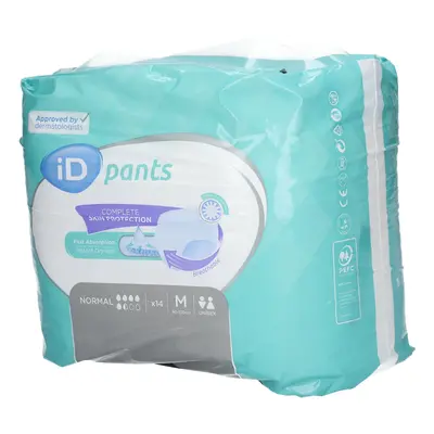 ID Pants Normal M Culotte D'Incontinence 14 pc(s)