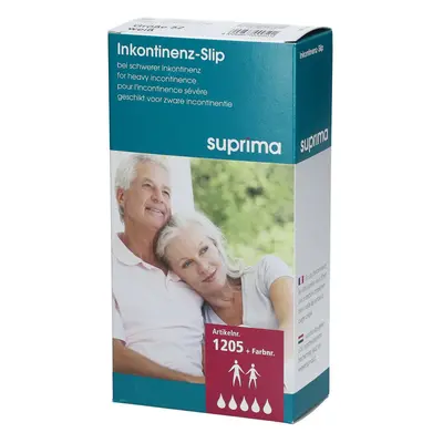 Bota Suprima 1205 Slip PVC Unisex Blanc Taille 52 Culotte D'Incontinence 1 pc(s)