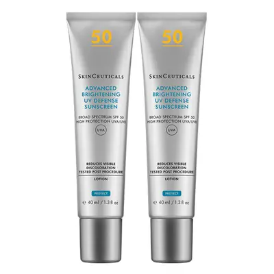 Advanced Brightening UV Defense SPF 50 Crème Pour La Peau 2x40 ml