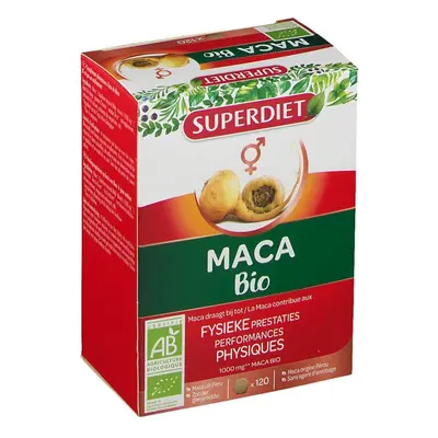 SUPERDIET Maca Bio Performances physiques Comprimé(S) 120 pc(s)