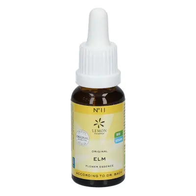 Lemon Pharma Fleurs de Bach Bio N°11 Elm Goutte(S) 20 ml