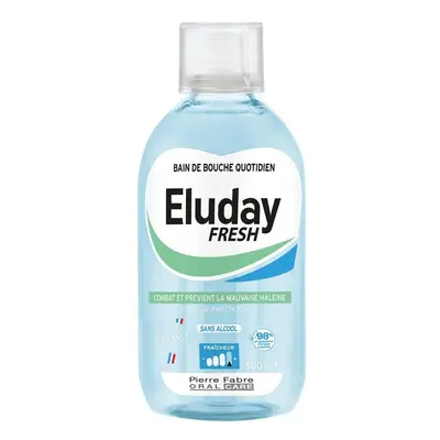 Eluday Fresh Bain de Bouche Quotidien Menthe fraîche De 500 ml