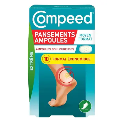 Compeed® - Pansements Ampoules Extrême x10 Pansement(S) 10 pc(s)