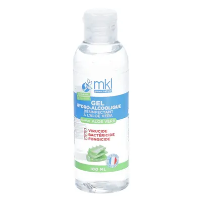 MKL Green Nature Gel Hydroalcoolique - Aloe Vera Gel(S) 100 ml