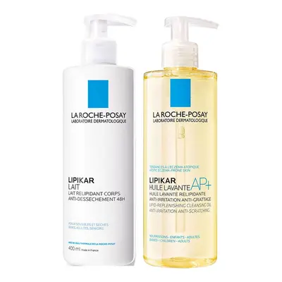 LA ROCHE POSAY LIPIKAR Lait + Huile lavante AP+ Set(S) 1 pc(s)