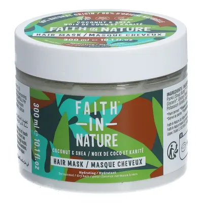 Faith In Nature Masque Cheveux Hydratant Crème 300 ml