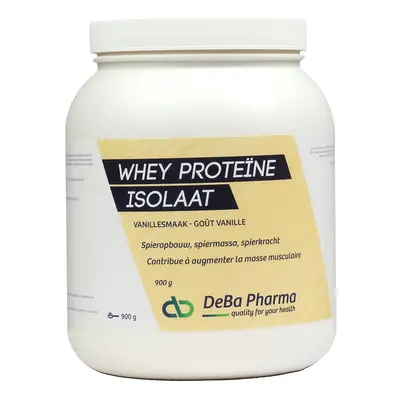 Deba Whey Protéine Isolat Vanille Poudre 900 g