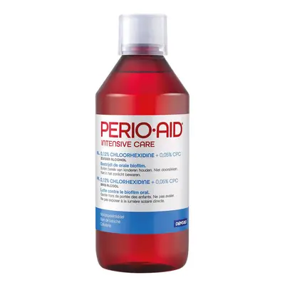 Perio-Aid Intensive Care Bain de Bouche 0.12% CHX et 0.05% CCP De 500 ml