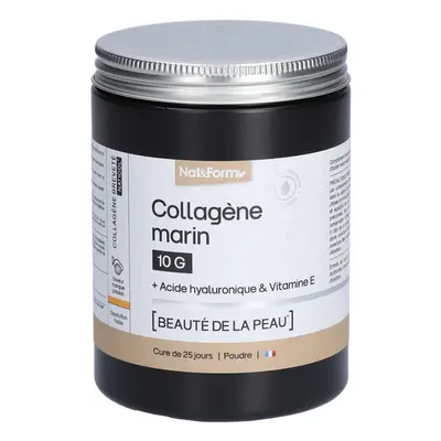 Nat&Form Collagène marin beauté de la peau en poudre Poudre Pour La Préparation D'Une Solution 3