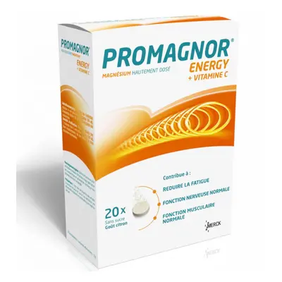 Promagnor® Energy + Vitamine C Comprimés Effervescents 20 pc(s)