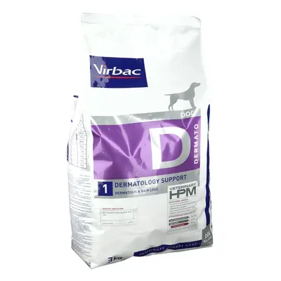 Virbac VETERINARY HPM® Dermatology Chien Croquettes pour dermatose Autre 3000 g