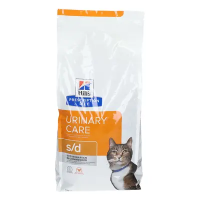 Hill's PRESCRIPTION DIET™ Urinary Care s/d Chat au Poulet Pellet(S) 3 kg