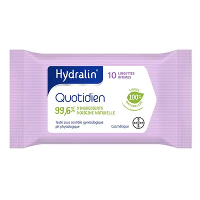 Hydralin® Quotidien lingettes intimes Lingette(S) 10 pc(s)