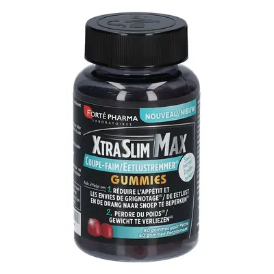 FORTE PHARMA Xtra Slim Max Coupe-faim Gummies Solution(S) 60 pc(s)