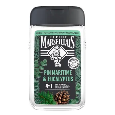 Le Petit Marseillais Gel Douche Homme Pin Maritime & Eucalyptus 250 ml