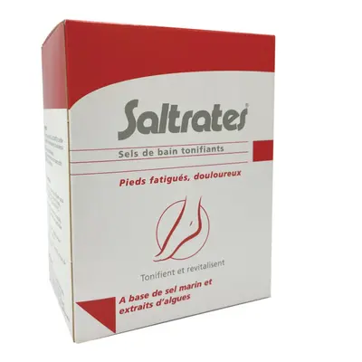 Saltrates® Sels de bain tonifiants Pieds fatigués & douloureux Sel De Bain 10x20 g