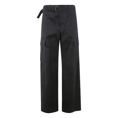 Sacai Pantalons Décontractés - Bleu