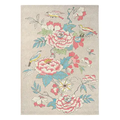 Tapis Wedgwood, Paeonia Coral 37902 Taille: 120 x 180 cm Couleur: Beige, Multicouleur Marque: We